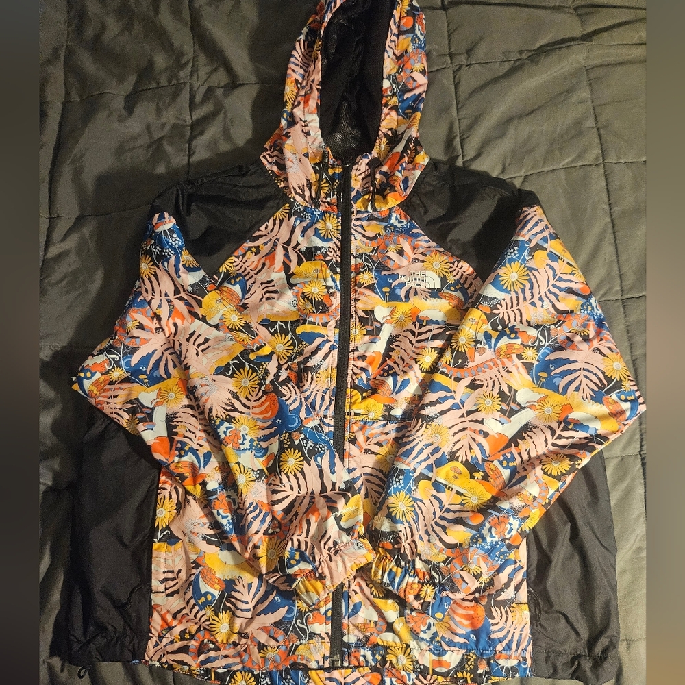 The North Face Womens Funky Windbreaker Featuring Naomi Otsu Print